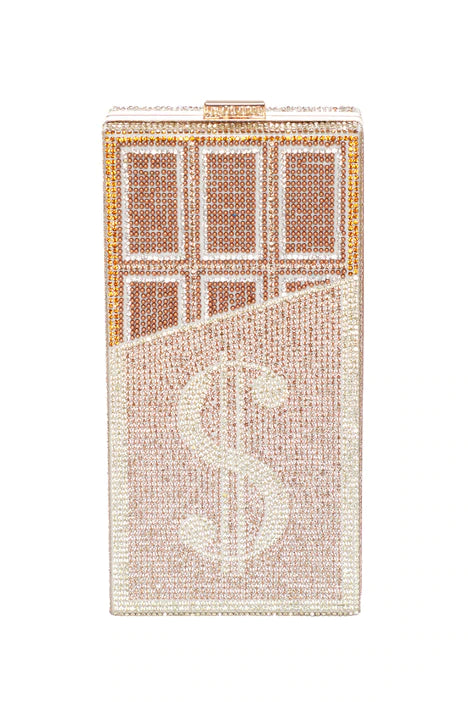 Money Shimmer Clutch