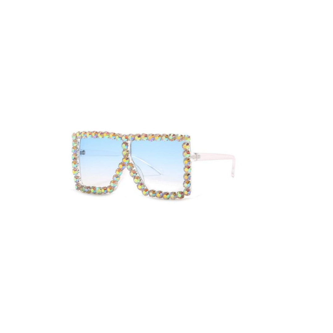 Oversized Fashion Rhinestone Sunglasses