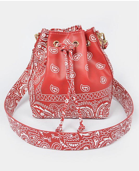 Bandana Bucket Bag