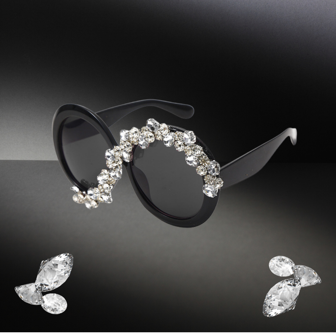 Brand Designer Diamond Sunglasses