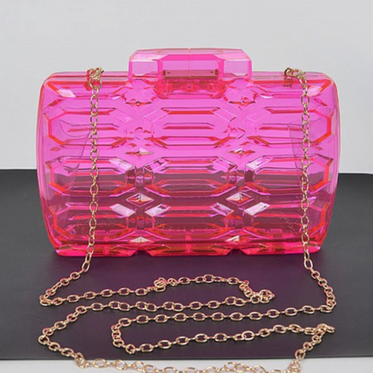 Hot Pink Clutch